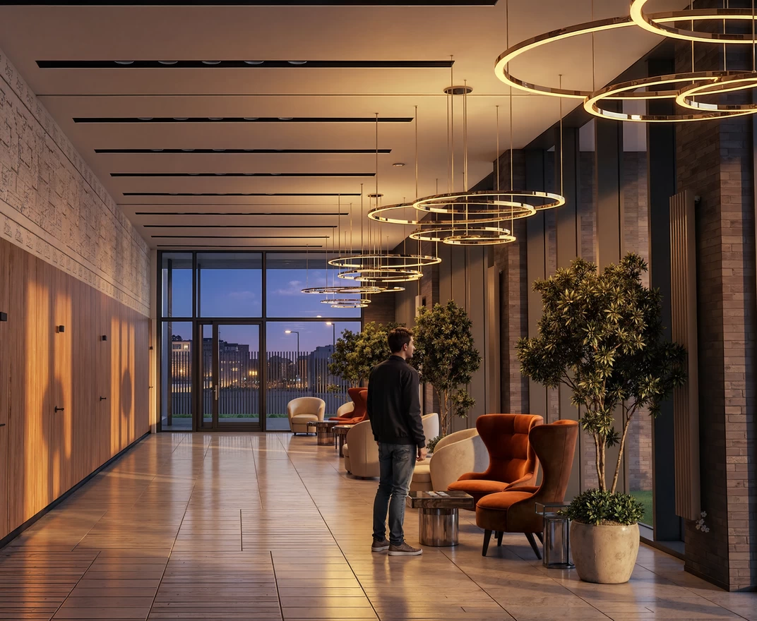 Дизайнерское гранд-лобби