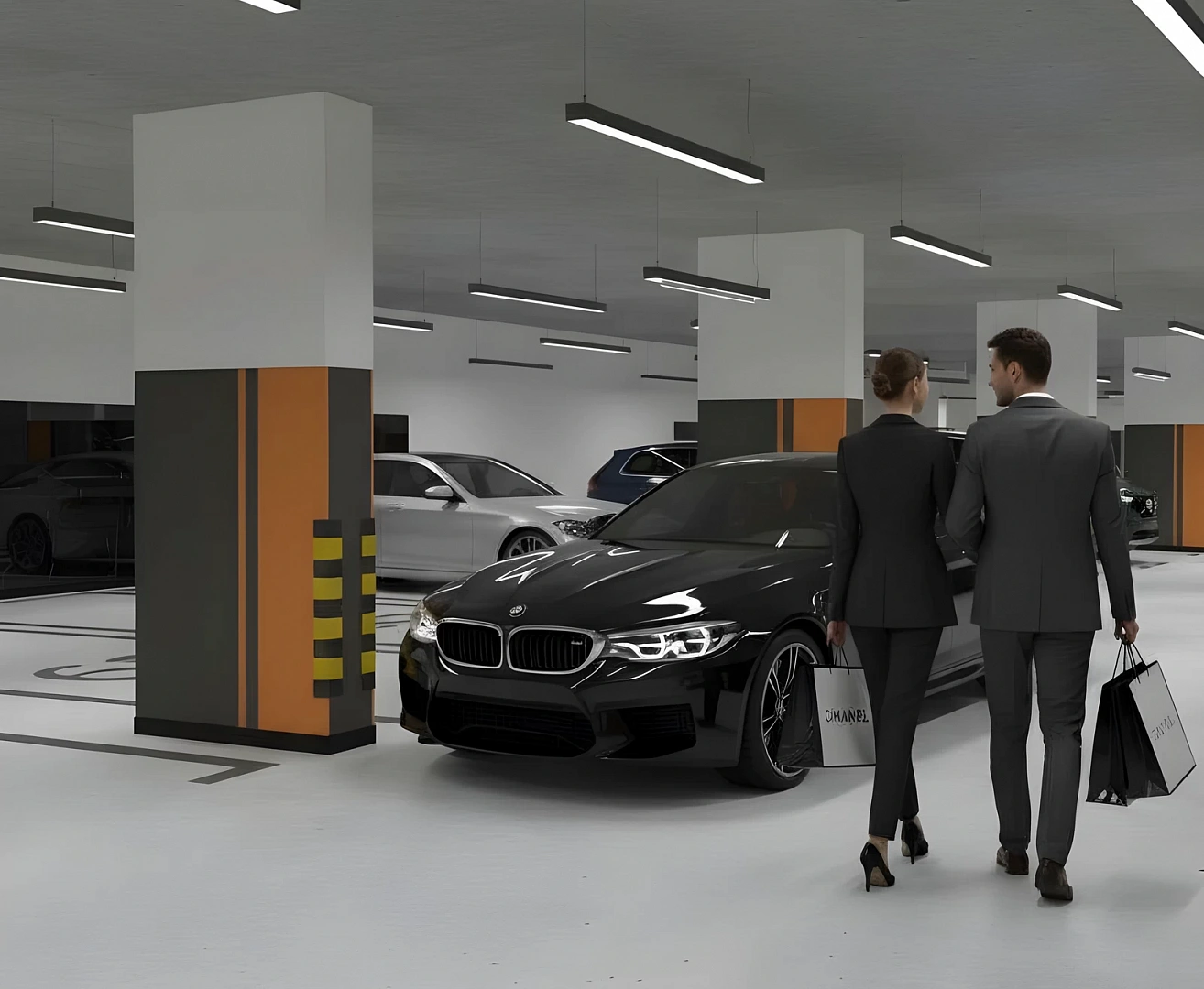 Подземный паркинг